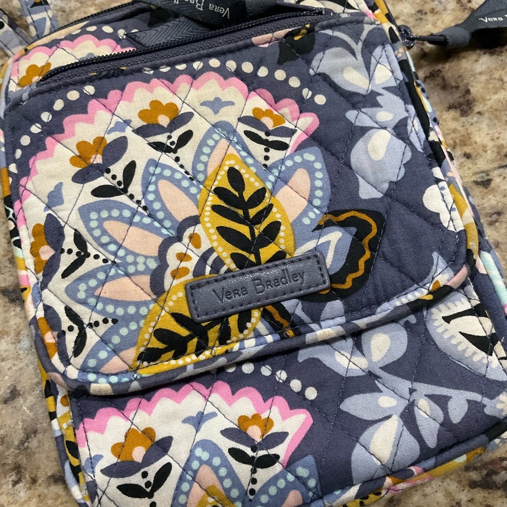 Vera Bradley Mini Hipster Crossbody Bag: Charmont Meadow